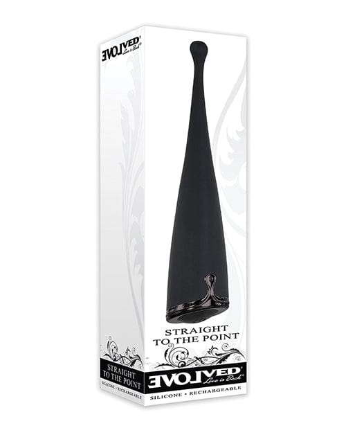 Evolved Straight To The Point Vibrator - Black