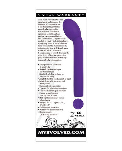 Evolved Novelties Evolved Sweet Spot - Purple Vibrators