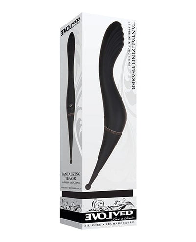 Evolved Novelties Evolved Tantalizing Teaser Dual End Vibrator - Black Vibrators