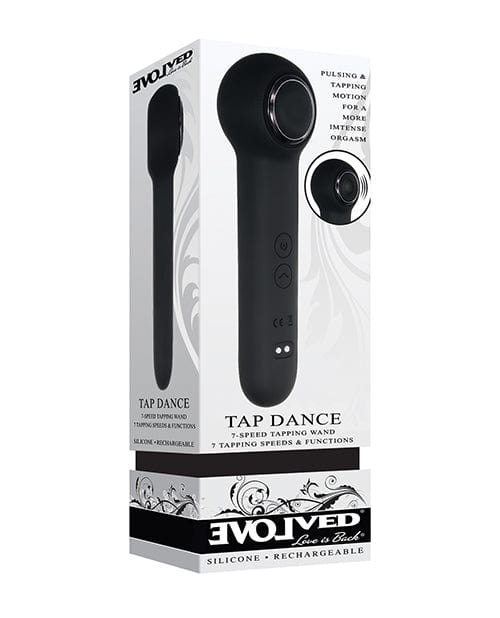 Evolved Novelties Evolved Tap Dance Tapping Wand - Black Vibrators