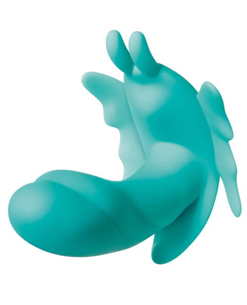 Evolved Novelties Evolved The Butterfly Effect Rechargeable Dual Stim - Teal Vibrators
