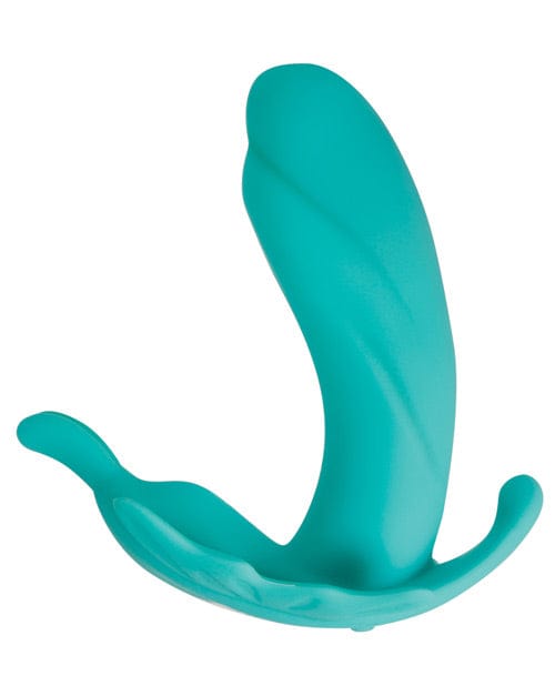 Evolved Novelties Evolved The Butterfly Effect Rechargeable Dual Stim - Teal Vibrators