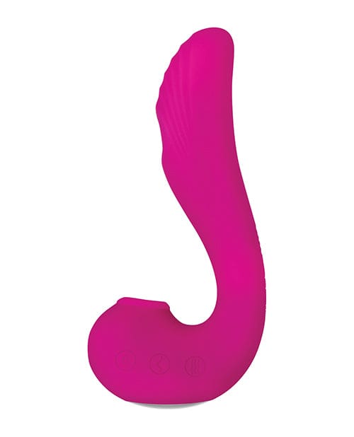 Evolved Novelties Evolved The Note Thumping Licking Vibe- Pink Vibrators