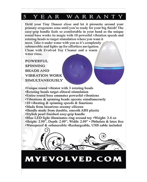 Evolved Novelties Evolved Tiny Dancer Rechargeable Bullet Vibrators