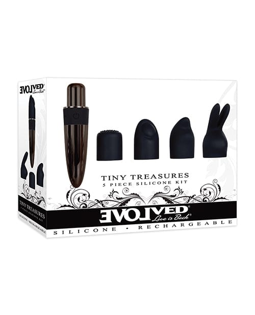 Evolved Novelties Evolved Tiny Treasures 5 Piece Silicone Kit Vibrators