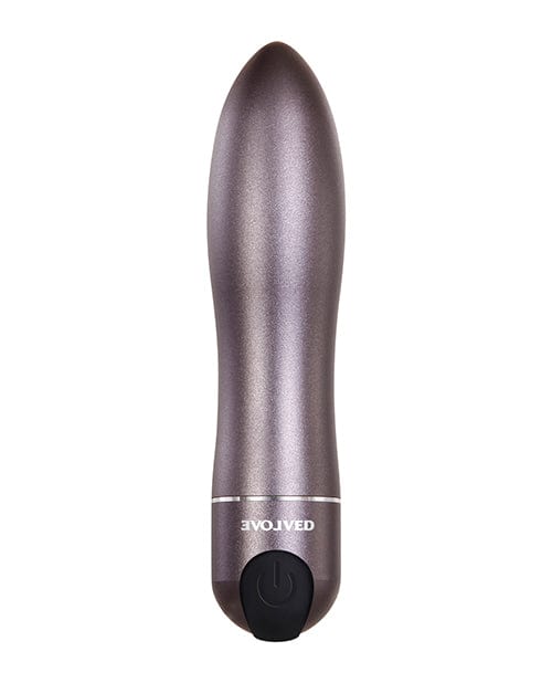 Evolved Novelties Evolved Travel Gasm Bullet - Grey Vibrators