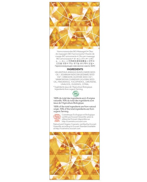exsens Exsens Of Paris Organic Massage Oil with Stones More