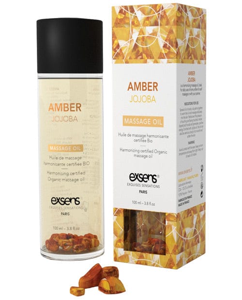 exsens Exsens Of Paris Organic Massage Oil with Stones Amber Jojoba More