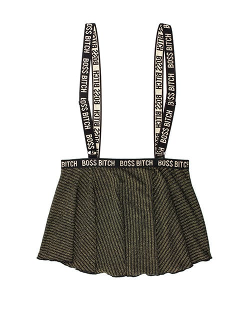 Fantasy Lingerie Vibes Boss Bitch Suspender Skirt Lingerie &amp; Costumes