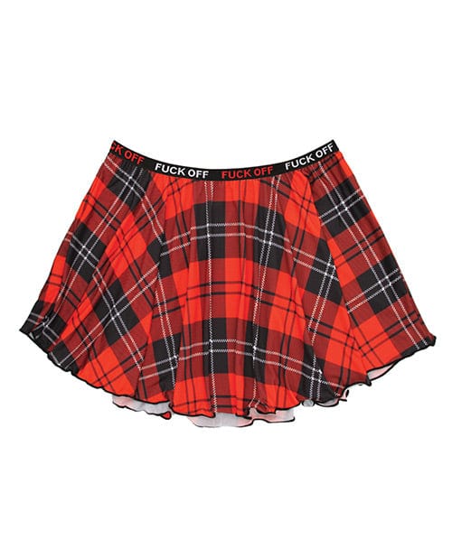 Fantasy Lingerie Vibes Fuck Off Skirt Plaid Lingerie &amp; Costumes
