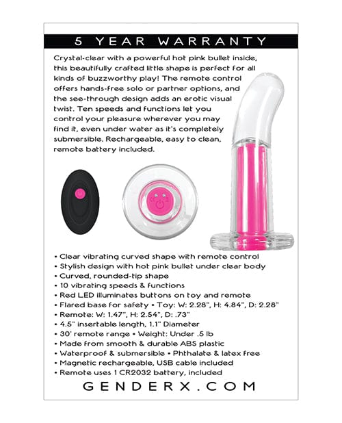 Gender X Pink Paradise - Clear and Pink