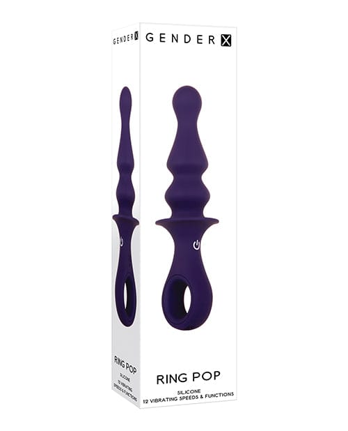 Gender X Gender X Ring Pop - Purple Anal Toys