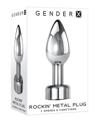 Gender X Gender X Rockin Metal Plug - Chrome Anal Toys