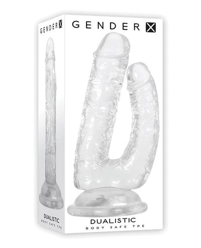 Gender X Gender X Dualistic - Clear Dildos