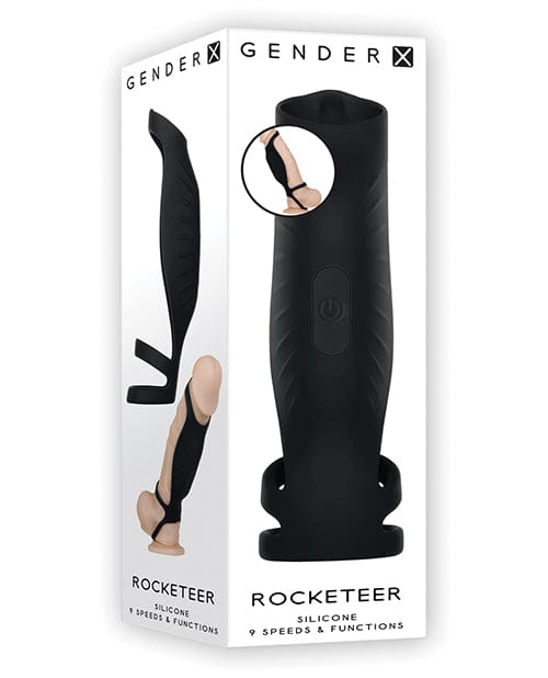 Gender X Gender X Rocketeer - Black Penis Toys