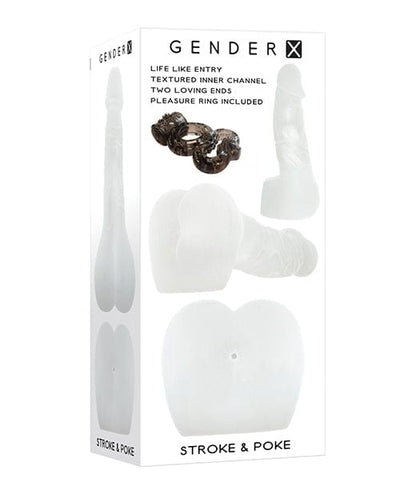 Gender X Gender X Stroke & Poke - Clear Penis Toys