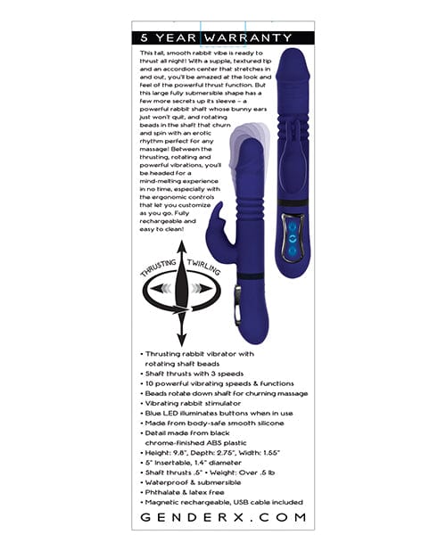 Gender X Gender X All In One - Purple Vibrators