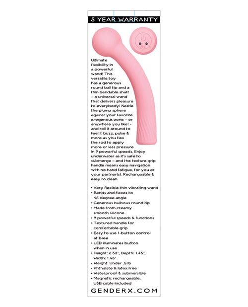 Gender X Gender X Flexi Wand - Pink Vibrators