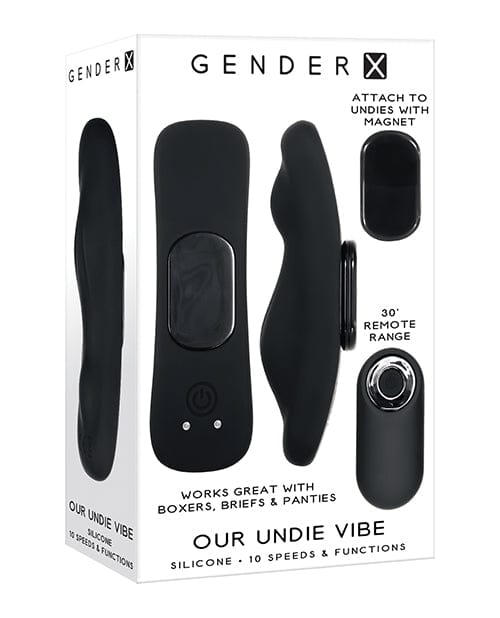 Gender X Gender X Our Undie Vibe - Black Vibrators