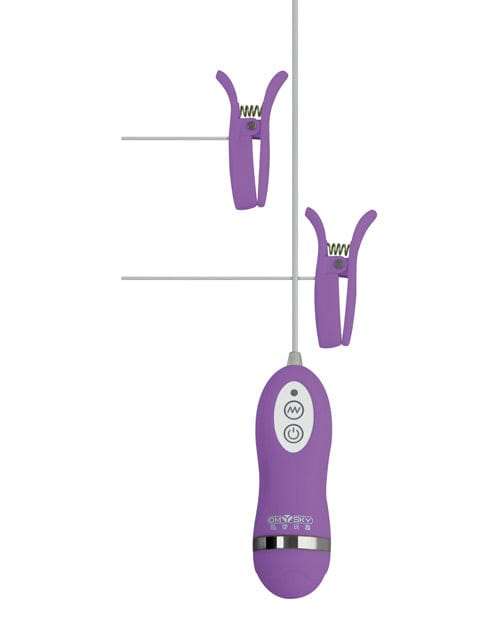 Gigaluv Gigaluv Vibro Clamps - 10 Functions Purple Kink &amp; BDSM