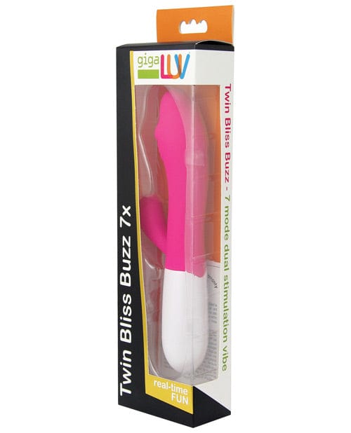 Gigaluv Gigaluv Twin Bliss Buzz - 7 Function Rabbit Vibrator Vibrators