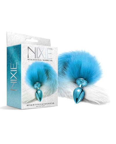 Global Novelties LLC Nixie Metal Butt Plug W/faux Fur Tail Anal Toys