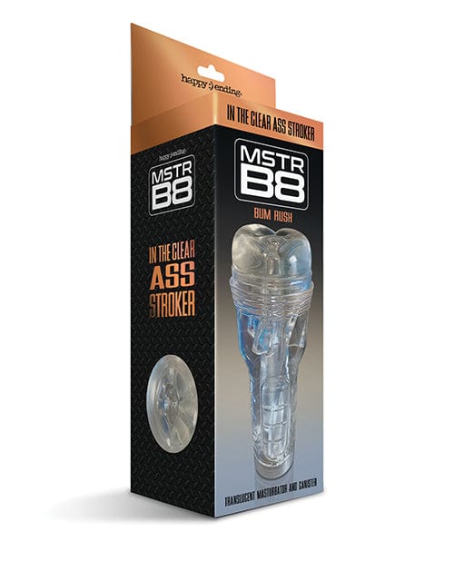 Global Novelties LLC Mstr B8 In The Clear Anal Stroker - Clear Penis Toys