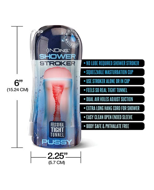 Global Novelties LLC Shower Stroker Pussy - Ivory Penis Toys