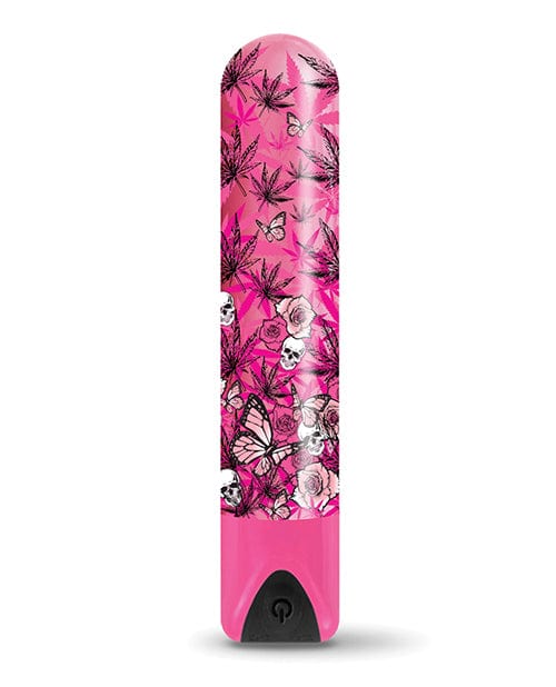 Global Novelties LLC Buzzed 3.5" Rechargeable Bullet - Blazing Beauty Pink Vibrators