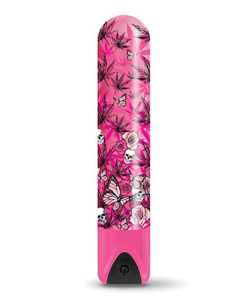 Global Novelties LLC Buzzed 3.5" Rechargeable Bullet - Blazing Beauty Pink Vibrators