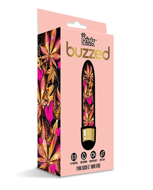 Global Novelties LLC Buzzed 5" Mini Vibe - Pink Kush Vibrators