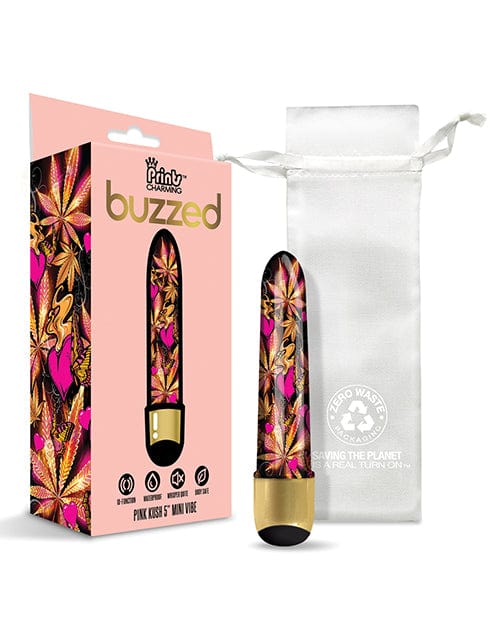Global Novelties LLC Buzzed 5" Mini Vibe - Pink Kush Vibrators