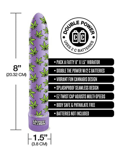 Global Novelties LLC Stoner Vibes Pack A Fatty Multi Speed Vibrator Vibrators