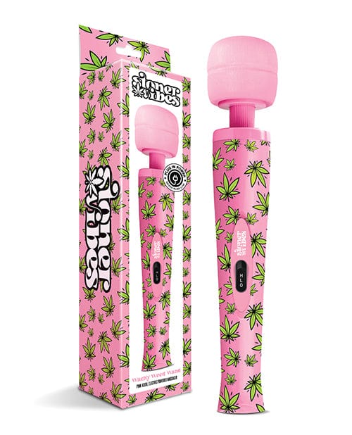 Global Novelties LLC Stoner Vibes Wacky Weed Wand Massager - Pink Kush Vibrators