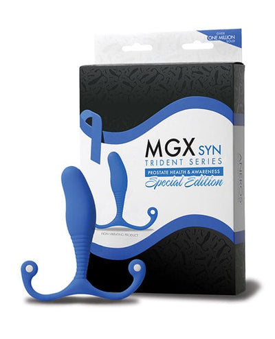High Island Health-aneros Aneros Special Edition Mgx Syn Trident Series Prostate Stimulator - Blue Anal Toys