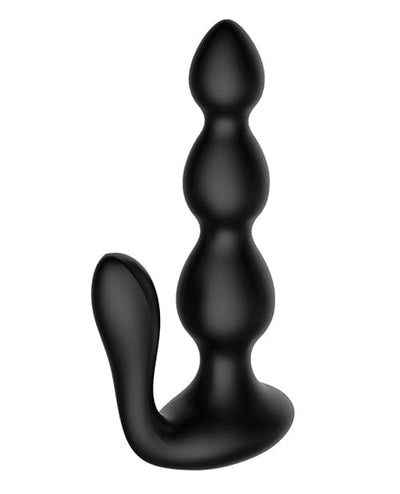 Hott Products Bliss Tail Spin Anal Vibe - Black Anal Toys