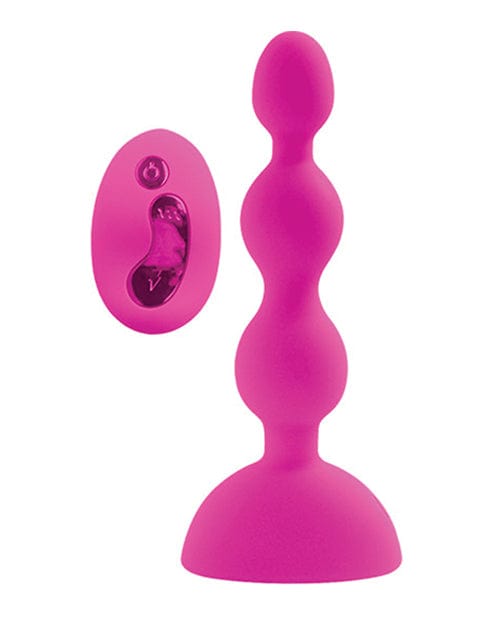 Hott Products Sweet Sex Nookie Nectar Beads Vibe W-remote - Magenta Anal Toys