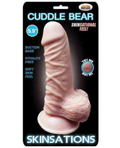 Hott Products Skinsations Cuddle Bear 5.5" Dildo Dildos