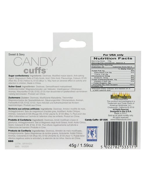 Hott Products Candy Cuffs More