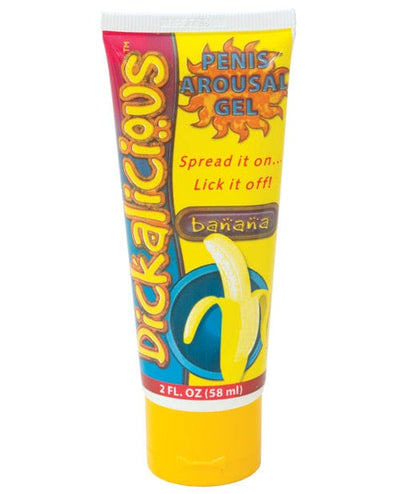 Hott Products Dickalicious Penis Arousal Gel 2 Oz Banana More