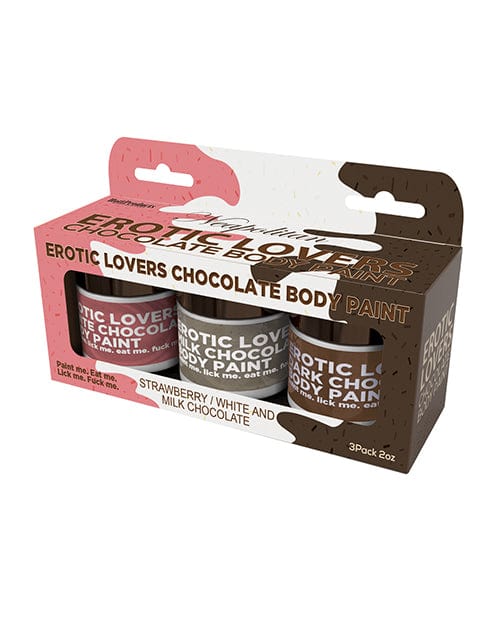 Hott Products Erotic Chocolate Body Paints - Asst. Flavors More