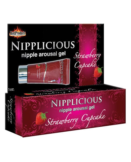 Hott Products Nipplicious Nipple Arousal Gel Strawberry / 3 gram More