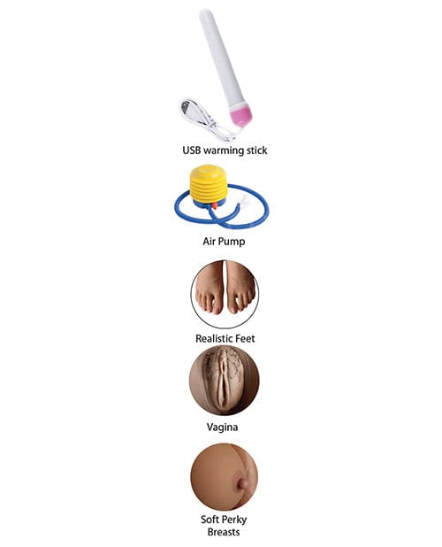 Hott Products Fuck Friends Rosita Suave Swinger Series Doll Penis Toys