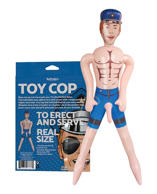 Hott Products Inflatable Party Doll - Cop Penis Toys