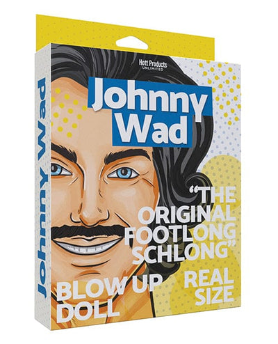 Hott Products Johnny Wad W/large Penis Blow Up Doll Penis Toys
