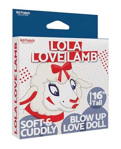 Hott Products Lola Love Lamb Blow Up Sheep Penis Toys