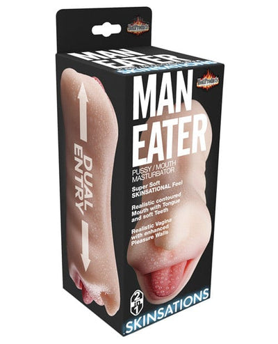 Hott Products Skinsations Man Eater Pussy-mouth Masturbator Penis Toys