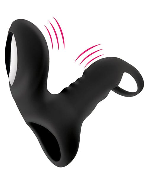 Bliss Shaft Rider Vibrating Cock Ring Sleeve - Black by Hott Products | Sale | OrchidToys.com HP-3290 Bliss Shaft Rider Vibrating Cock Ring Sleeve - Black by Hott Products | Sale | OrchidToys.com HP-3290