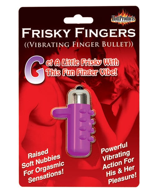 Hott Products Frisky Fingers Purple Vibrators