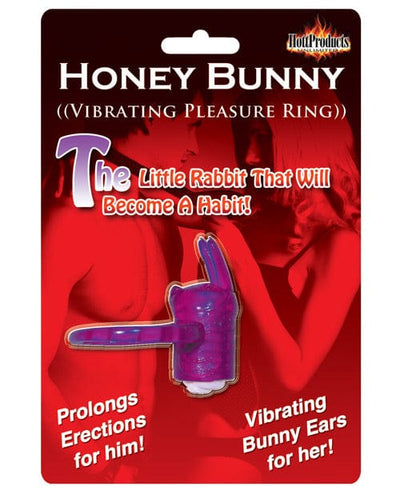 Hott Products Horny Honey Bunny Purple Vibrators